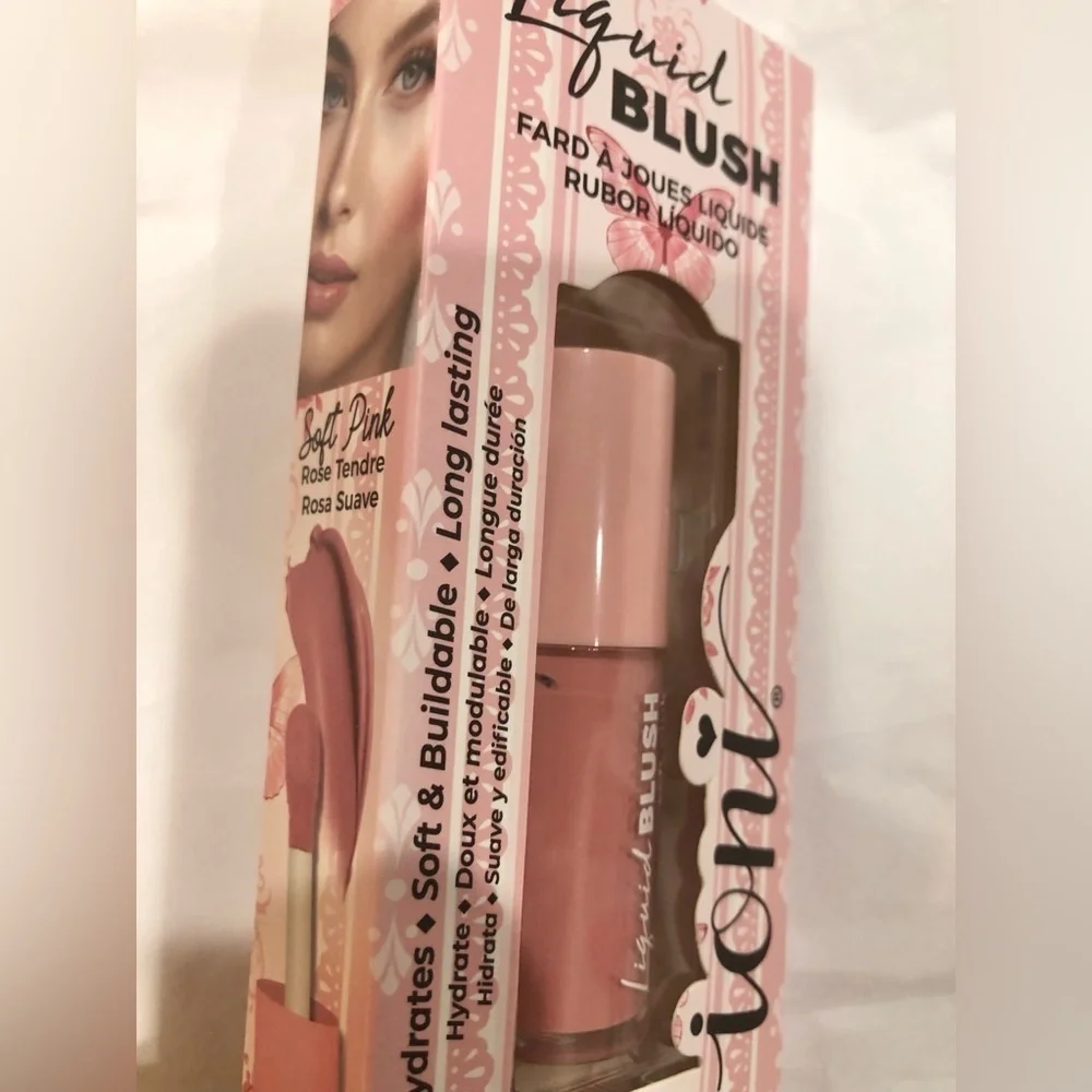3pack hydrating liquid blush bundle‎ in soft pink, warm rose and rosette new